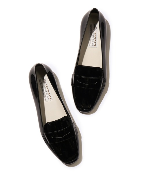 TEMPERATE（テンパレイト）の「【TEMPERATE/テンパレイト別注】コインローファー（レインシューズ・レディース・グレー/ブラック・37/38/39）」の3枚目の写真