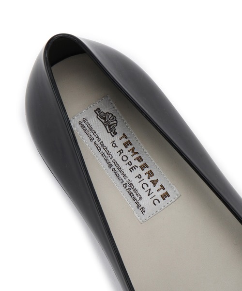 TEMPERATE（テンパレイト）の「【TEMPERATE/テンパレイト別注】コインローファー（レインシューズ・レディース・グレー/ブラック・37/38/39）」の9枚目の写真