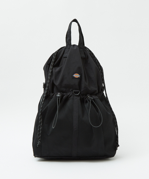 Dickies(ディッキーズ)の「【DICKIES/ディッキーズ】3WAY MP DS SACK 80976100/ドローストリングデザイン/スポーティ/カジュアル/ナップザック/ユニセックス【WEB限定】(バックパック/リュック・レディース・グレー/アイボリー/ブラック・フリー)」の14枚目の写真