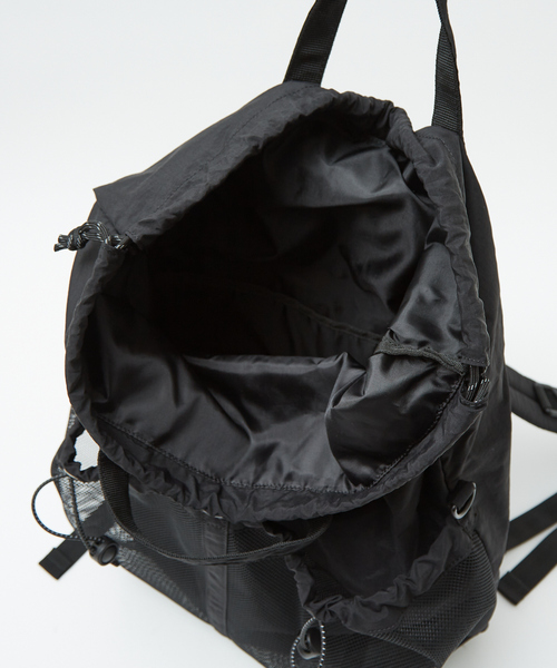 Dickies(ディッキーズ)の「【DICKIES/ディッキーズ】3WAY MP DS SACK 80976100/ドローストリングデザイン/スポーティ/カジュアル/ナップザック/ユニセックス【WEB限定】(バックパック/リュック・レディース・グレー/アイボリー/ブラック・フリー)」の6枚目の写真