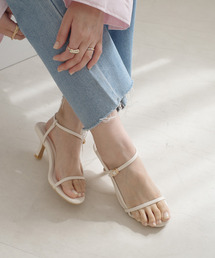 AmiAmi | アンクルストラップサンダル/華奢サンダル(サンダル)