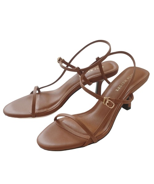 AmiAmi(アミアミ)の「アンクルストラップサンダル/華奢サンダル(サンダル・レディース・シャンパン/ホワイト/レッド/ブラック/シルバー/レオパード/キャメル・3L/L/LL/M/S)」の16枚目の写真