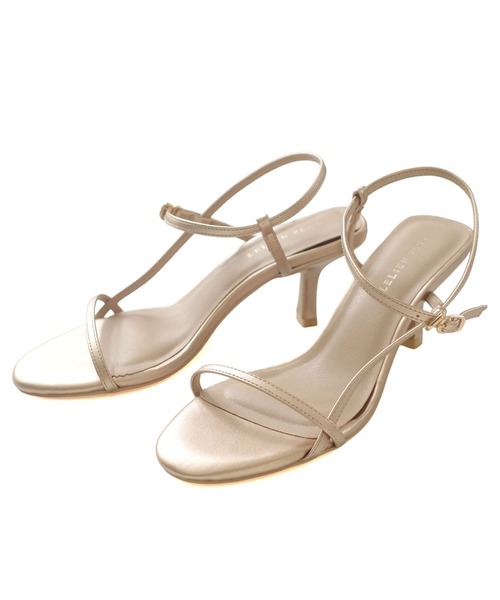 AmiAmi(アミアミ)の「アンクルストラップサンダル/華奢サンダル(サンダル・レディース・シャンパン/ホワイト/レッド/ブラック/シルバー/レオパード/キャメル・3L/L/LL/M/S)」の15枚目の写真