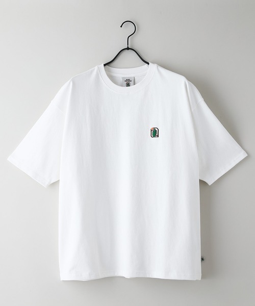 LB/S (エルビーエス)の「【DESERT SPORTSWEAR:デザートスポーツウェア】ワンポイント 刺繍 Tシャツ(Tシャツ/カットソー・メンズ・アイボリー/サックスブルー/スミクロ/ピンク/ブラウン/ブラック/ホワイト・MEDIUM/LARGE/X-LARGE)」の14枚目の写真