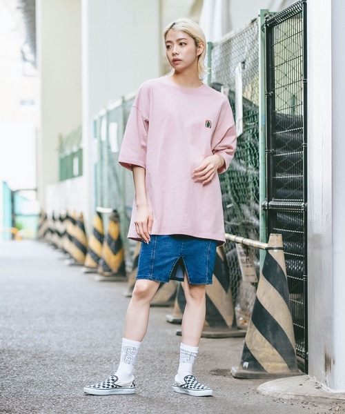 LB/S (エルビーエス)の「【DESERT SPORTSWEAR:デザートスポーツウェア】ワンポイント 刺繍 Tシャツ(Tシャツ/カットソー・メンズ・アイボリー/サックスブルー/スミクロ/ピンク/ブラウン/ブラック/ホワイト・MEDIUM/LARGE/X-LARGE)」の19枚目の写真