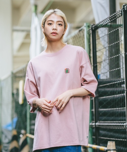 LB/S (エルビーエス)の「【DESERT SPORTSWEAR:デザートスポーツウェア】ワンポイント 刺繍 Tシャツ(Tシャツ/カットソー・メンズ・アイボリー/サックスブルー/スミクロ/ピンク/ブラウン/ブラック/ホワイト・MEDIUM/LARGE/X-LARGE)」の21枚目の写真