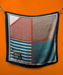 MAISON SELECT(]ZNg)5A1 唻XJ[t wbhXJ[t 68cm×68cm VNCN IveBJ yCY[ `F[  n(o_i/XJ[t)