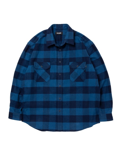 ROTTWEILER（ロットワイラー）の「R9 BUFFALO CHECK SHIRT（シャツ/ブラウス・メンズ・ブルー/グリーン・S/M/L/XL）」の10枚目の写真