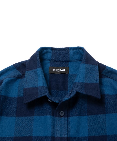 ROTTWEILER（ロットワイラー）の「R9 BUFFALO CHECK SHIRT（シャツ/ブラウス・メンズ・ブルー/グリーン・S/M/L/XL）」の8枚目の写真