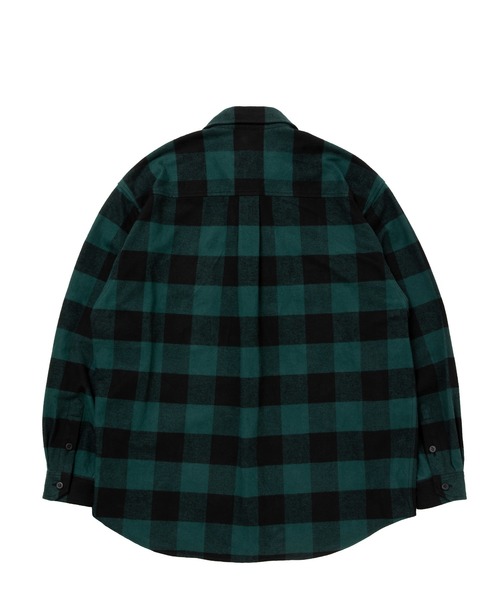 ROTTWEILER（ロットワイラー）の「R9 BUFFALO CHECK SHIRT（シャツ/ブラウス・メンズ・ブルー/グリーン・S/M/L/XL）」の5枚目の写真