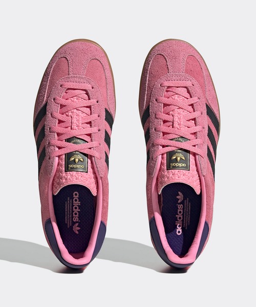 adidas（アディダス）の「ガゼル インドア / Gazelle Indoor / スニーカー アディダスオリジナルス adidas Originals（スニーカー・レディース・ピンク・24.5cm/28.0cm/28.5cm/29.0cm/23.0cm/23.5cm/24.0cm/26.5cm/27.0cm/27.5cm/22.0cm/22.5cm/25.0cm/25.5cm/26.0cm）」の4枚目の写真