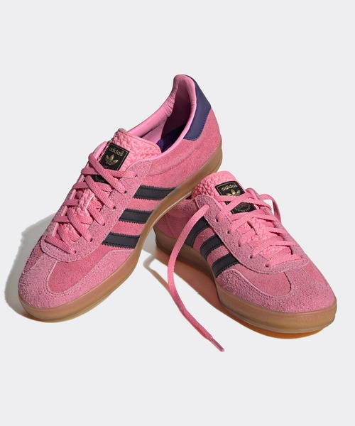 adidas（アディダス）の「ガゼル インドア / Gazelle Indoor / スニーカー アディダスオリジナルス adidas Originals（スニーカー・レディース・ピンク・24.5cm/28.0cm/28.5cm/29.0cm/23.0cm/23.5cm/24.0cm/26.5cm/27.0cm/27.5cm/22.0cm/22.5cm/25.0cm/25.5cm/26.0cm）」の6枚目の写真