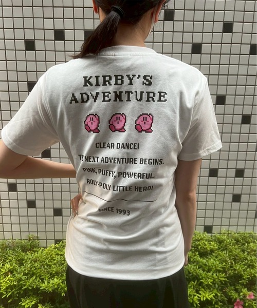 セール】【星のカービィ/KIRBY 】天竺 BOXシルエット ワン