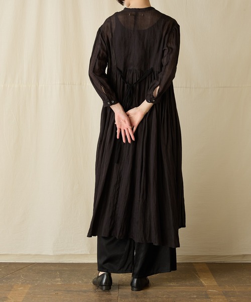 【新品】suzuki takayuki スズキタカユキ シルク ロングワンピース chinese knot dress（ワンピース）｜suzuki takayuki（スズキ