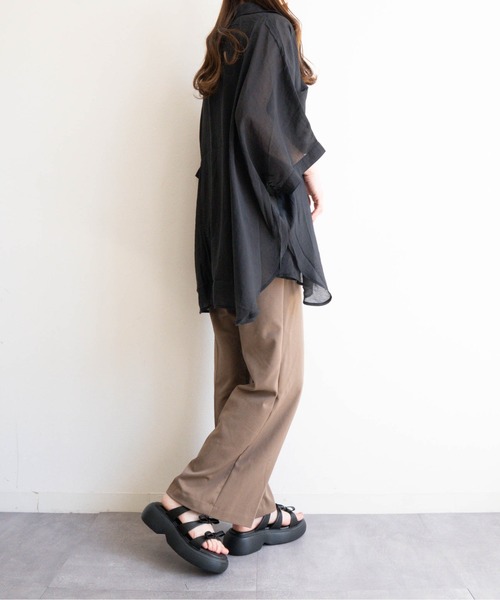 Fabby fabby(ファビィーファビィー)の「ミニリボンサンダル(サンダル・レディース・ブラック/シルバー・MEDIUM/LARGE)」の14枚目の写真
