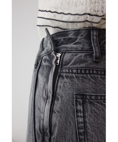 AZUL by moussy（アズールバイマウジー）の「【サイズ,身長別画像あり】AZUL DENIM フロントタックワイドデニム（デニムパンツ・レディース・ブルー/ライトブラック・SMALL/MEDIUM）」の13枚目の写真