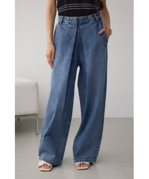 デニム・ジーパン OFF WHITE Women Denims OWYA06AC99DEN001 4500 Blue OFF WHITE Women Denims OWYA06AC99DEN001 4500 Blue (Off-White