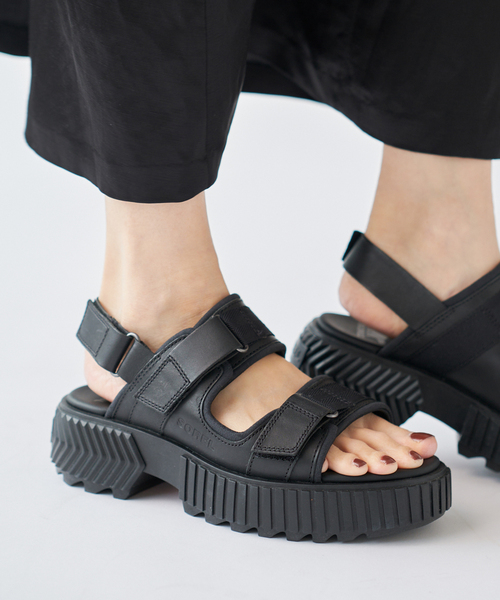 IENA（イエナ）の「SOREL/ソレル ONA AVE MAULTISTRAP MID SANDAL NL5235（サンダル・レディース・ブラック・23cm/24cm/25cm/25.5cm）」の12枚目の写真