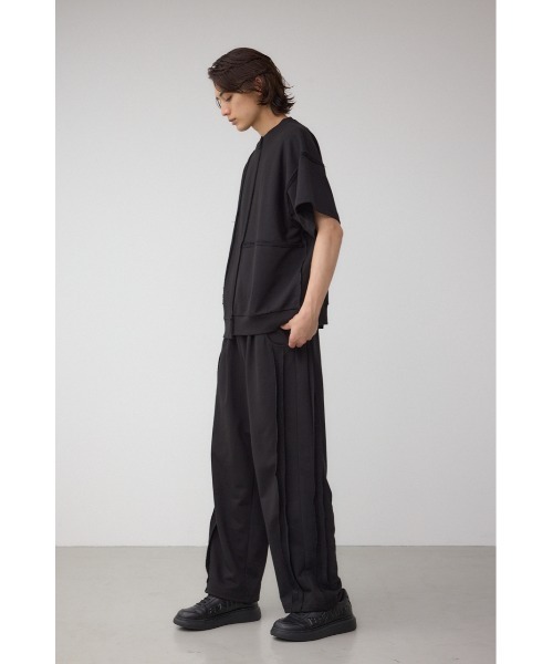 AZUL by moussy(アズールバイマウジー)の「インサイドアウトライントップス(Tシャツ/カットソー・メンズ・グレー/オフホワイト/ブラック・MEDIUM/LARGE)」の15枚目の写真