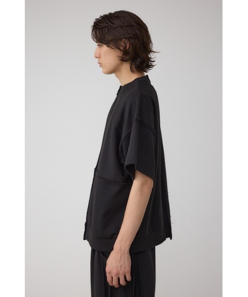 AZUL by moussy(アズールバイマウジー)の「インサイドアウトライントップス(Tシャツ/カットソー・メンズ・グレー/オフホワイト/ブラック・MEDIUM/LARGE)」の17枚目の写真