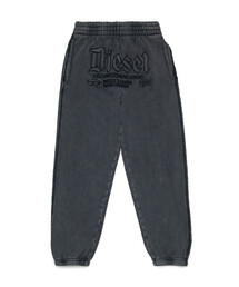 Diesel Kids Diesel Kids Oval-D Logo Printed Drawstring Pants