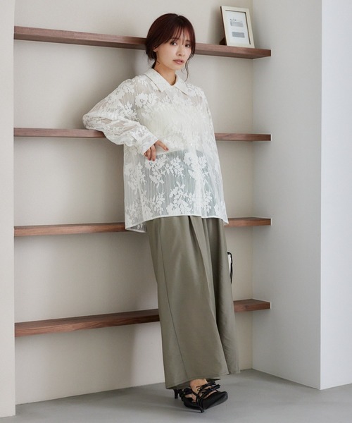 mysty woman（ミスティウーマン）の「【セットアップ着用可】総レース