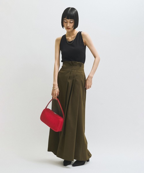 ADAM ET ROPE'(アダムエロペ)の「メッシュワンハンドルミニバッグ(ハンドバッグ・レディース・ブラック/レッド・FREE)」の8枚目の写真