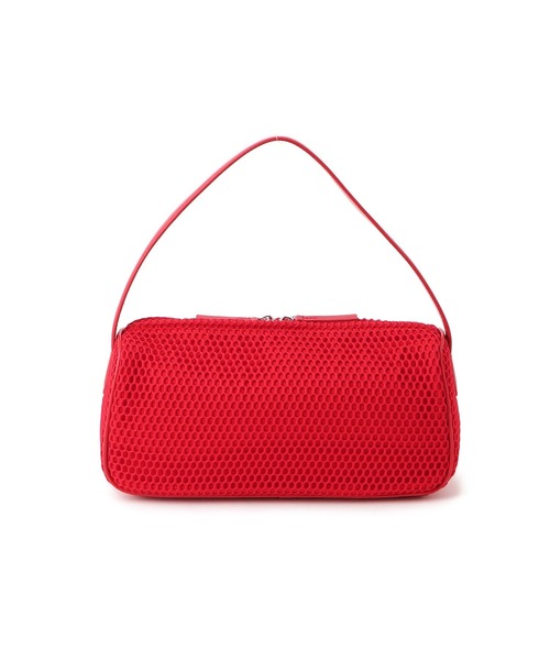 ADAM ET ROPE'(アダムエロペ)の「メッシュワンハンドルミニバッグ(ハンドバッグ・レディース・ブラック/レッド・FREE)」の11枚目の写真
