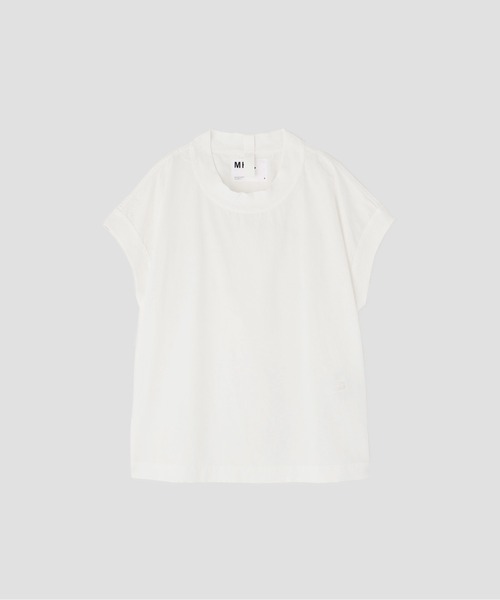 MHL. HIGHCOUNT COTTON LINEN プルオーバー　アイボリー MHL マーガレットハウエル HIGHCOUNT COTTON LINEN ハイカウント