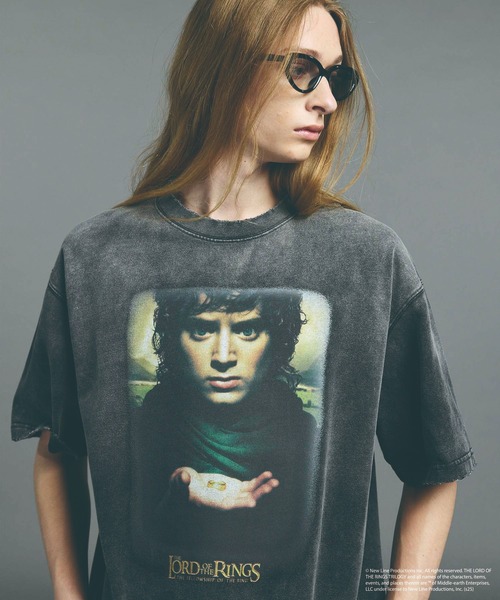 その他ブランド / The Lord of the Rings/Tシャツ/XL/コットン/BLK UNISEX》【MOVIE SERIES】「THE LORD OF THE RINGS」Prime-Over Crew