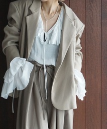 chuclla | ワイドショルダー シングルテーラード chw25a020(テーラードジャケット)