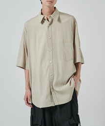 UJOH（ウジョー）の「STUDIOUS別注 Open Collar Slit Shirts