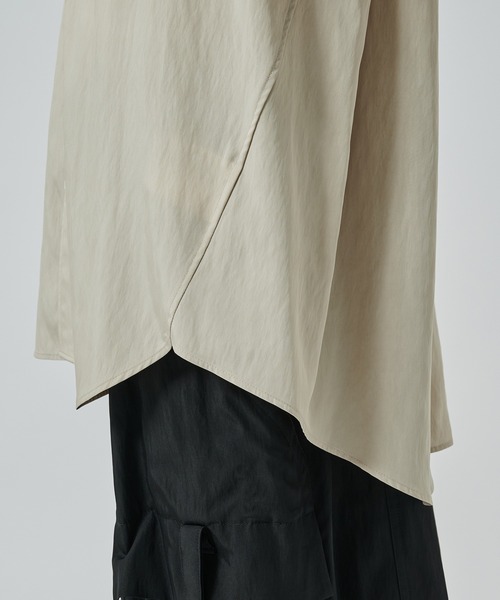 UJOH（ウジョー）の「【UJOH HOMME】別注 Full Open Half Sleev Shirt（シャツ/ブラウス・メンズ・ベージュ/ブラック・4/5）」の15枚目の写真