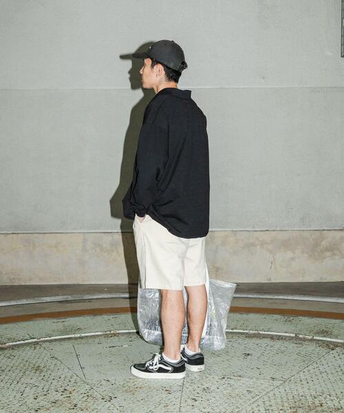 URBAN RESEARCH（アーバンリサーチ）の「Wide Dad　DAD EASY CHINO SHORTS（その他パンツ・メンズ・ネイビー/アイボリー・1/2）」の17枚目の写真