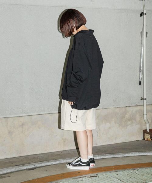 URBAN RESEARCH（アーバンリサーチ）の「Wide Dad　DAD EASY CHINO SHORTS（その他パンツ・メンズ・ネイビー/アイボリー・1/2）」の20枚目の写真