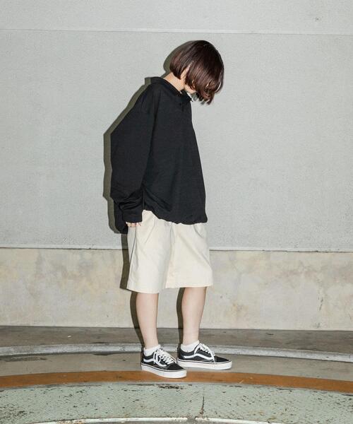 URBAN RESEARCH（アーバンリサーチ）の「Wide Dad　DAD EASY CHINO SHORTS（その他パンツ・メンズ・ネイビー/アイボリー・1/2）」の22枚目の写真