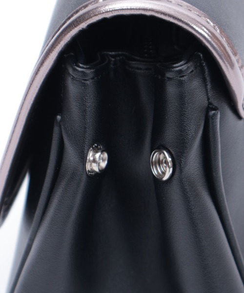 axes femme（アクシーズファム）の「月星箔押しフラップボストン（ボストンバッグ・レディース・ネイビー/ブラック・FREE）」の14枚目の写真