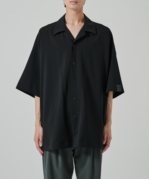 N.HOOLYWOOD（N.ハリウッド）の「【N.HOOLYWOOD】別注 2255-SH61-003 レイバーシャツ（シャツ/ブラウス・メンズ・ダークグレー/ブラック・36/38）」の3枚目の写真