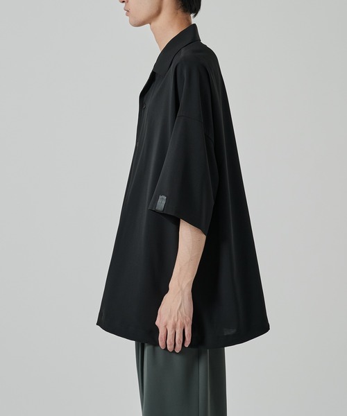 N.HOOLYWOOD（N.ハリウッド）の「【N.HOOLYWOOD】別注 2255-SH61-003 レイバーシャツ（シャツ/ブラウス・メンズ・ダークグレー/ブラック・36/38）」の4枚目の写真