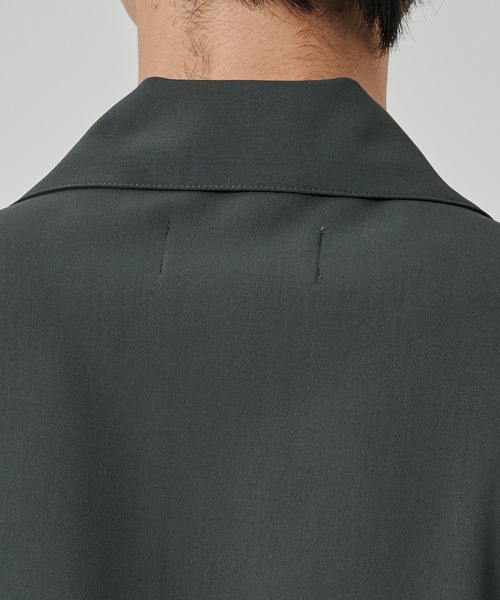 N.HOOLYWOOD（N.ハリウッド）の「【N.HOOLYWOOD】別注 2255-SH61-003 レイバーシャツ（シャツ/ブラウス・メンズ・ダークグレー/ブラック・36/38）」の16枚目の写真