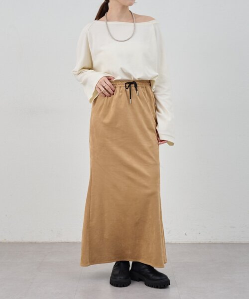 SHENERY（シーナリー）の「《スタッフも注目！》クロップドルーズニット（ニット/セーター・レディース・グレー/オフホワイト/ブラック・FREE）」の4枚目の写真