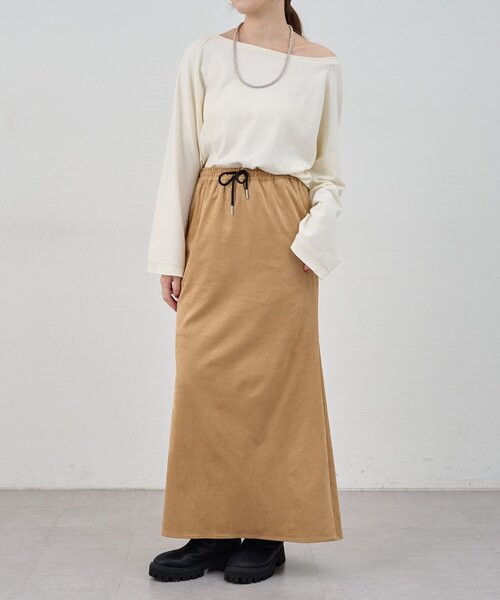 SHENERY（シーナリー）の「《スタッフも注目！》クロップドルーズニット（ニット/セーター・レディース・グレー/オフホワイト/ブラック・FREE）」の6枚目の写真