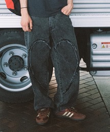 Carne Bollente（カルネボレンテ）の「別注 HEART DENIM PANTS（デニムパンツ）」