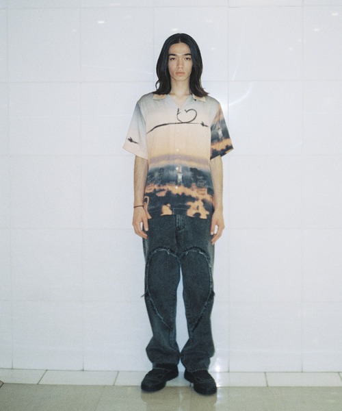 別注 HEART DENIM PANTS（デニムパンツ）｜Carne Bollente