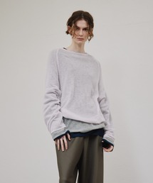 CEPIE.（セピエ）の「CEPIE./シアータックスリーブニット（Tシャツ/カットソー）」