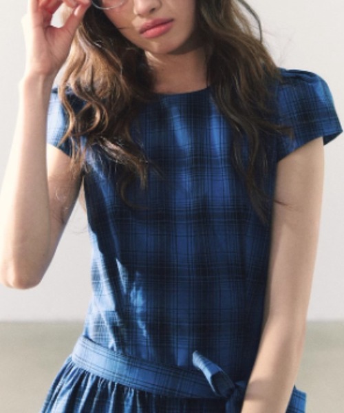 ◆LYNN(リーン)エリナ チェック ワンピース ◇LYNN(リーン)エリナ チェック ワンピース
