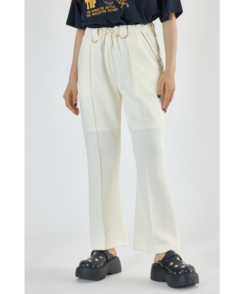 RODEO CROWNS WIDE BOWL（ロデオクラウンズワイドボウル）の「WESTERN JERZY パンツ（その他パンツ・レディース・ネイビー/オフホワイト/ブラック・FREE）」の2枚目の写真