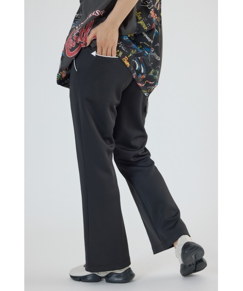 RODEO CROWNS WIDE BOWL（ロデオクラウンズワイドボウル）の「WESTERN JERZY パンツ（その他パンツ・レディース・ネイビー/オフホワイト/ブラック・FREE）」の8枚目の写真