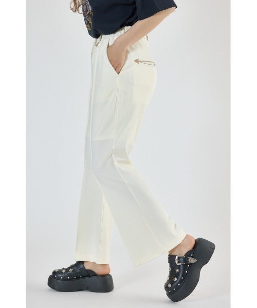 RODEO CROWNS WIDE BOWL（ロデオクラウンズワイドボウル）の「WESTERN JERZY パンツ（その他パンツ・レディース・ネイビー/オフホワイト/ブラック・FREE）」の17枚目の写真