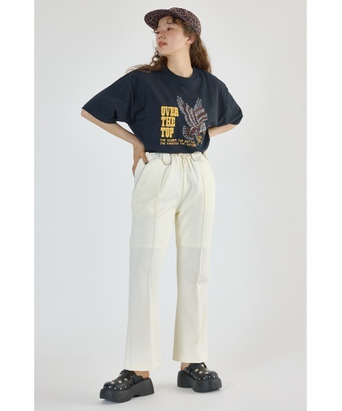 RODEO CROWNS WIDE BOWL（ロデオクラウンズワイドボウル）の「WESTERN JERZY パンツ（その他パンツ・レディース・ネイビー/オフホワイト/ブラック・FREE）」の20枚目の写真